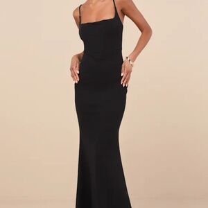 NWT Imra Black Mermaid Maxi
